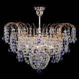 Люстра Агата Венеция №4 шар фиолетовая в Самаре