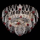 Люстра Агата Венеция №4 шар красная в Самаре