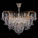 Люстра Агата Венеция №4 шар розовая в Самаре