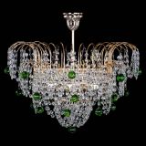 Люстра Агата Венеция №4 шар зеленая в Самаре