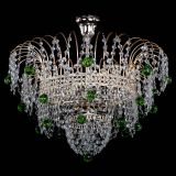 Люстра Агата Венеция №4 шар зеленая в Самаре