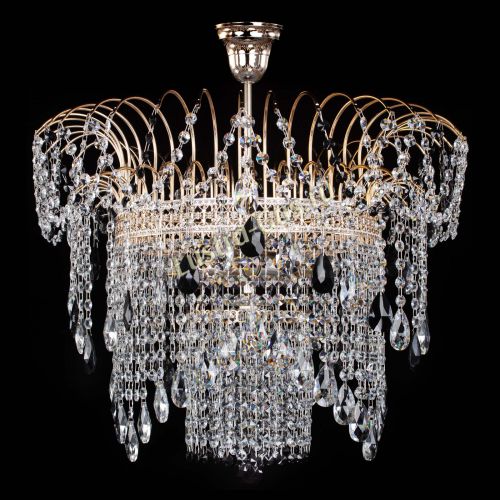 Люстра Агата Венеция №4 черная в Самаре Гусь Хрустальный