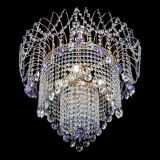 Люстра Агата Венеция №4 фиолетовая в Самаре