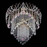 Люстра Агата Венеция №4 розовая в Самаре