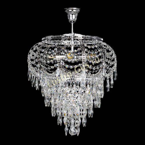 Люстра Альфа №5 с подвесом в Самаре Гусь Хрустальный