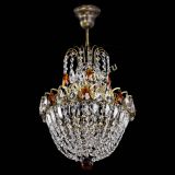 Люстра Астра №1 с подвесом под бронзу Чайная в Самаре