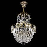 Люстра Астра №1 с подвесом под бронзу Черная в Самаре