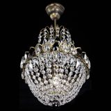 Люстра Астра №1 с подвесом под бронзу Черная в Самаре