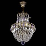 Люстра Астра №1 с подвесом под бронзу Фиолетоавя в Самаре