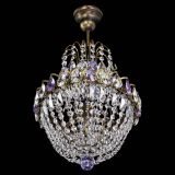 Люстра Астра №1 с подвесом под бронзу Фиолетоавя в Самаре
