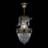 Люстра Астра №1 узкая черная под бронзу в Самаре