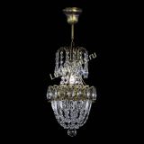 Люстра Астра №1 узкая с подвесом под бронзу в Самаре