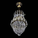 Люстра Астра №1 узкая с подвесом под бронзу в Самаре