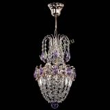 Люстра Астра №1 узкая фиолетовая в Самаре