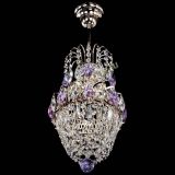 Люстра Астра №1 узкая фиолетовая в Самаре