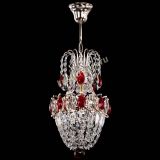 Люстра Астра №1 узкая красная в Самаре