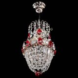 Люстра Астра №1 узкая красная в Самаре