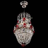 Люстра Астра №1 узкая красная в Самаре