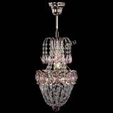 Люстра Астра №1 узкая розовая в Самаре