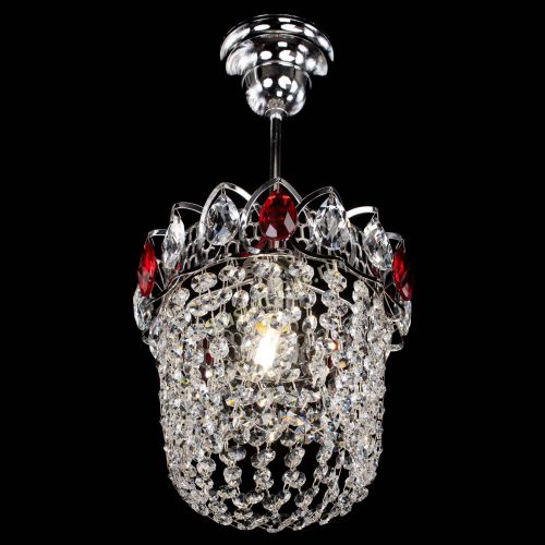 Люстра Астра ажур №1 красная в Самаре Гусь Хрустальный