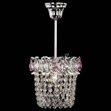 Люстра Астра ажур №1 розовая в Самаре