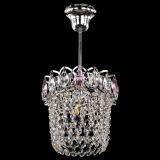 Люстра Астра ажур №1 розовая в Самаре