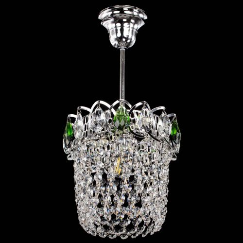 Люстра Астра ажур №1 зеленая в Самаре Гусь Хрустальный