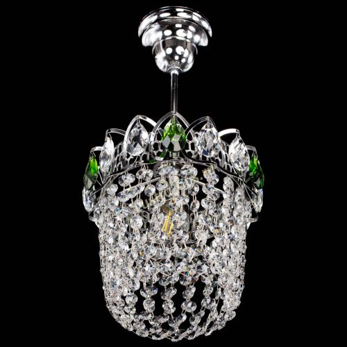 Люстра Астра ажур №1 зеленая в Самаре Гусь Хрустальный