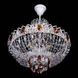 Люстра Астра Белая с подвесом чайная в Самаре