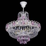 Люстра Астра Белая с подвесом розовая в Самаре