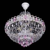 Люстра Астра Белая с подвесом розовая в Самаре