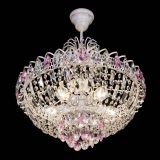 Люстра Астра Белая с подвесом розовая в Самаре