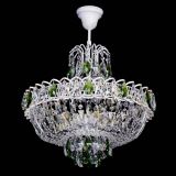 Люстра Астра Белая с подвесом зеленая в Самаре