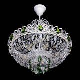 Люстра Астра Белая с подвесом зеленая в Самаре