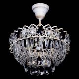 Люстра Астра Бутон №1 Черная - белая с подвесом в Самаре