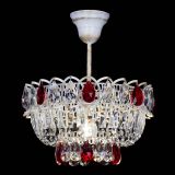 Люстра Астра Бутон №1 Красная - белая с подвесом  в Самаре