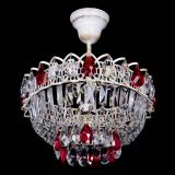 Люстра Астра Бутон №1 Красная - белая с подвесом  в Самаре