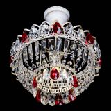 Люстра Астра Бутон №1 Красная - белая с подвесом  в Самаре