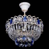 Люстра Астра Бутон №1 Синяя - белая с подвесом в Самаре