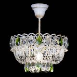 Люстра Астра Бутон №1 Зеленая - белая с подвесом  в Самаре