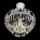 Люстра Астра Бутон №1 Зеленая - белая с подвесом  в Самаре