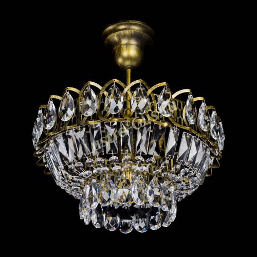 Люстра Астра Бутон №1 с подвесом под бронзу в Самаре Гусь Хрустальный