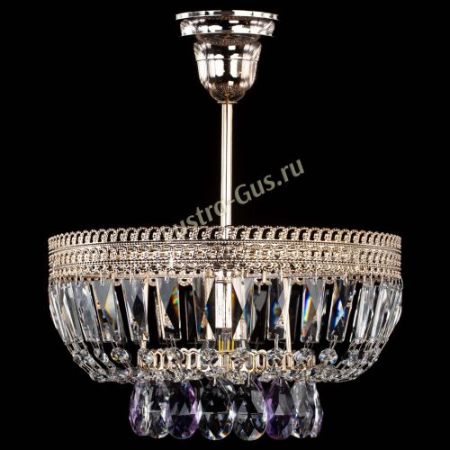 Люстра Астра Флоренция №1 мини фиолетовая в Самаре Гусь Хрустальный