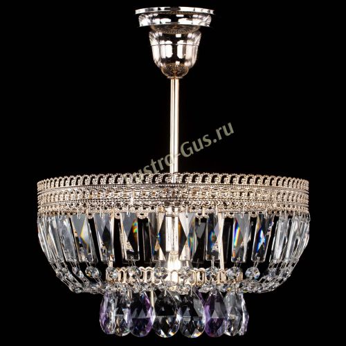Люстра Астра Флоренция №1 мини фиолетовая в Самаре Гусь Хрустальный