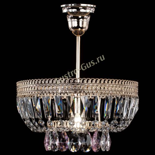 Люстра Астра Флоренция №1 мини розовая в Самаре Гусь Хрустальный