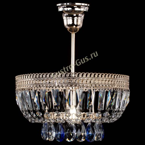 Люстра Астра Флоренция №1 мини синяя в Самаре Гусь Хрустальный
