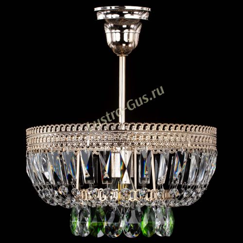 Люстра Астра Флоренция №1 мини зеленая в Самаре Гусь Хрустальный