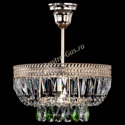Люстра Астра Флоренция №1 мини зеленая в Самаре Гусь Хрустальный