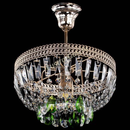 Люстра Астра Флоренция №1 мини зеленая в Самаре Гусь Хрустальный