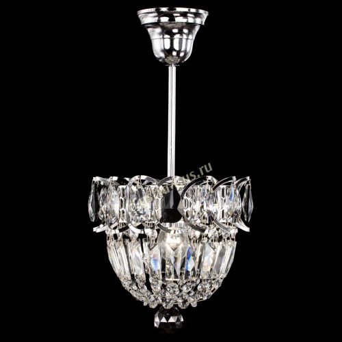 Люстра Астра Купол №1 с подвесом Черная в Самаре Гусь Хрустальный